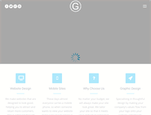 Tablet Screenshot of guidedwebsitedesign.com